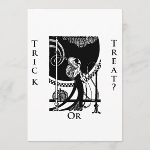 Trick oder Treat? Halloween Einladung