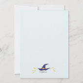 Trick oder Treat Halloween Einladung (Rückseite)