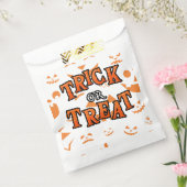 Trick oder Treat Halloween-Fahnen Geschenktütchen (Versiegelt)