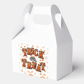 Trick oder Treat Halloween Fevor Boxen Geschenkschachtel (Rückseite)