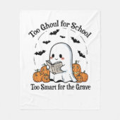 Trick oder Treat Halloween Fleecedecke (Vorderseite)