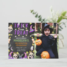 Trick oder Treat Halloween-Foto