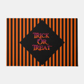 Trick oder Treat Halloween Fußmatte (Vorderseite)