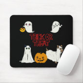 Trick oder Treat Halloween-Geister Mousepad (Mit Mouse)