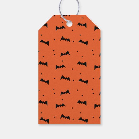 Trick oder Treat halloween Geschenkanhänger (Rückseite)