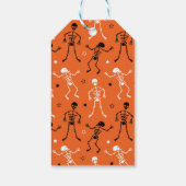 Trick oder Treat Halloween-Geschenkmarken Geschenkanhänger (Rückseite)