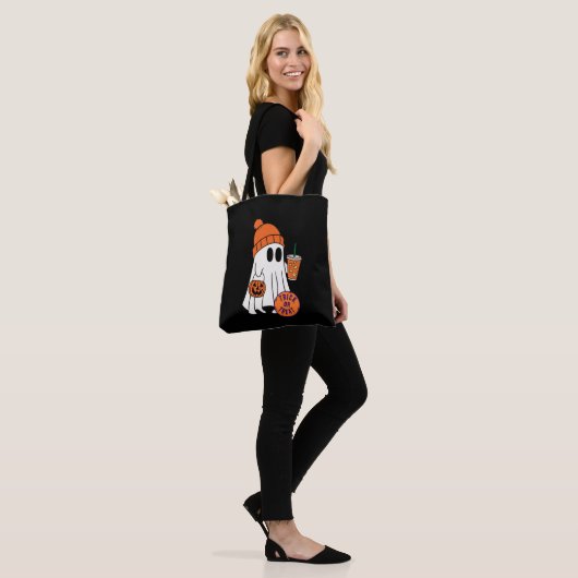 Trick oder Treat Halloween Ghost Tasche (Am Model)