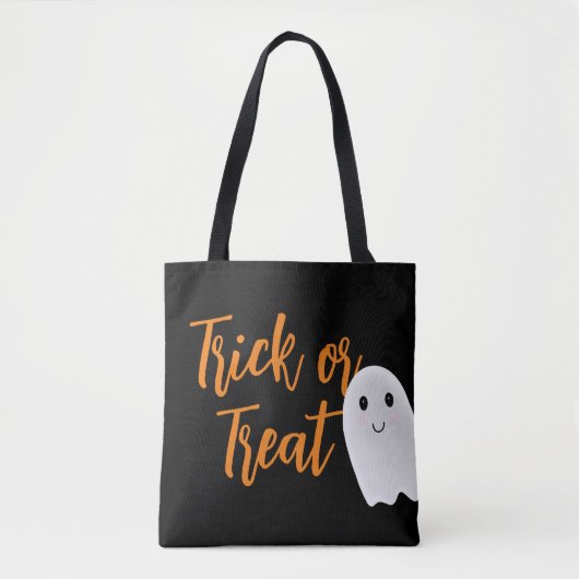 Trick oder Treat Halloween Goodie Bag Tasche (Vorderseite)