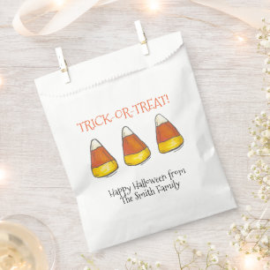 Trick oder Treat Halloween Herbst Candy Mais Kandi Geschenktütchen
