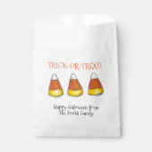 Trick oder Treat Halloween Herbst Candy Mais Kandi Geschenktütchen (Vorderseite)