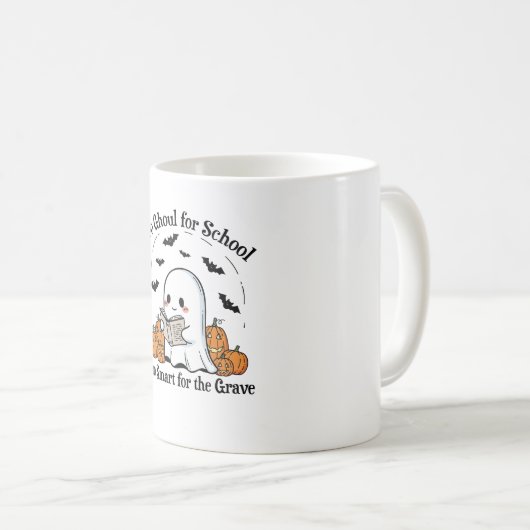 Trick oder Treat Halloween Kaffeetasse (VorderseiteRechts)