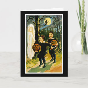 Trick oder Treat Halloween Karte