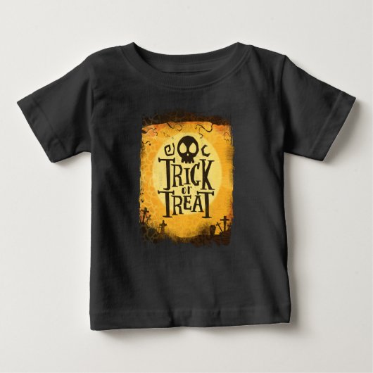 Trick oder Treat, Halloween-Kinder/Kleinkind-Tee Baby T-shirt (Vorderseite)