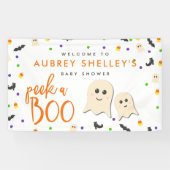 Trick oder treat Halloween-Kinderdusche Banner (Horizontal)