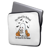 Trick oder Treat Halloween Laptopschutzhülle (Vorderseite Links)