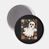 Trick oder Treat Halloween Magnet (Vorderseite/Rückseite)
