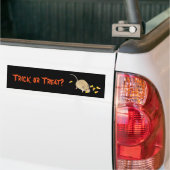 Trick oder Treat Halloween Maus mit Candy Corns Autoaufkleber (Auf Lkw)