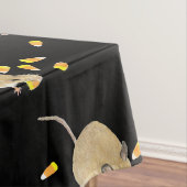 Trick oder Treat Halloween Maus mit Candy Corns Tischdecke (Beispiel)
