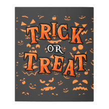 Trick oder Treat Halloween Metal Wall Art