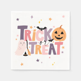 Trick oder Treat Halloween Napkins Serviette