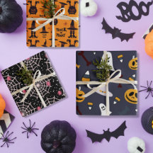 Trick oder Treat Halloween-niedliche Symbole