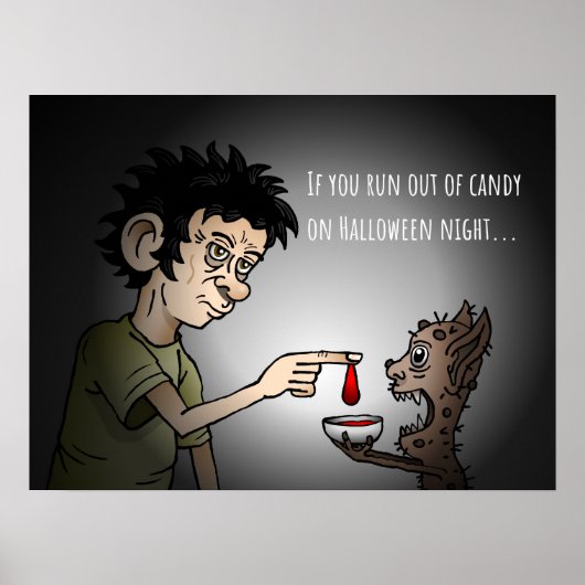 Trick oder Treat Halloween Night Poster (Vorne)