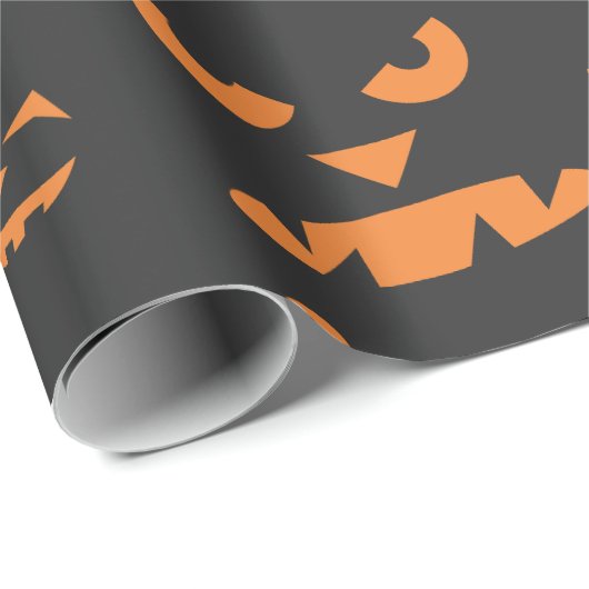 Trick oder Treat Halloween Paper Gift Wrap Geschenkpapier (Rolleneckpunkt)