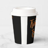 Trick oder Treat Halloween Pappbecher (Rechts)