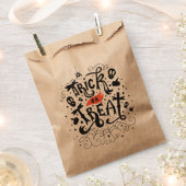 Trick oder Treat Halloween-Party Candy Leckerei Geschenktütchen (Ausgeschnitten)