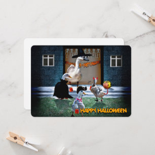 Trick oder Treat Halloween-Party Einladung