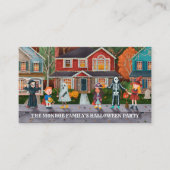 Trick oder Treat, Halloween-Party Ticket Einladung (Vorderseite)