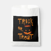 Trick oder Treat Halloween Pumpkin Geschenktütchen (Vorderseite)