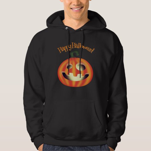 Trick oder Treat Halloween Pumpkin Hoodie (Vorderseite)