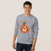 Trick oder Treat Halloween Pumpkin Sweatshirt (Vorne ganz)
