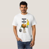 Trick oder Treat Halloween Pumpkin T-Shirt (Vorne ganz)