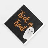 Trick oder Treat Halloween Serviette (Ecke)