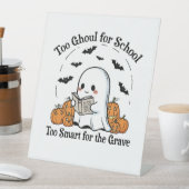 Trick oder Treat Halloween Sockelschild (In Situ)