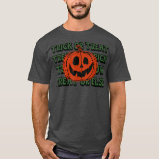 Trick oder Treat Halloween Spaß T-Shirt