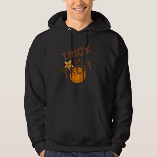TRICK ODER TREAT Halloween Special Man's Hoodie (Vorderseite)
