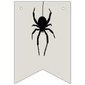 Trick oder Treat Halloween Spider Bunting Flag Wimpelkette (Erste Fahne)