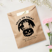 Trick oder Treat Halloween Spuk House Kraft Geschenktütchen (Versiegelt)