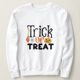 Trick oder Treat Halloween Sweatshirt