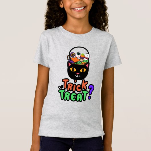 Trick oder Treat | Halloween-T - Shirt (Vorderseite)