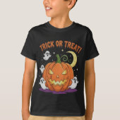 Trick oder Treat Halloween T-Shirt (Vorderseite)