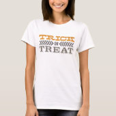 Trick oder Treat Halloween T-Shirt (Vorderseite)