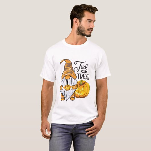 Trick oder Treat - Halloween T-Shirt (Vorne ganz)