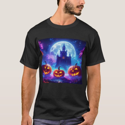 Trick oder Treat Halloween T-Shirt (Vorderseite)