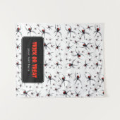 Trick oder Treat Halloween Table Hangbanner Wandteppich (Vorderseite (Horizontal))