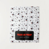 Trick oder Treat Halloween Table Hangbanner Wandteppich (Vorderseite)