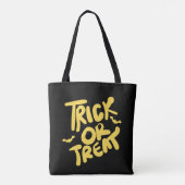Trick oder Treat Halloween Tasche (Rückseite)